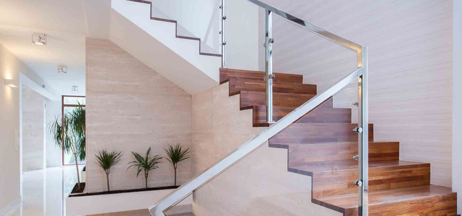 Stair Glass Railing